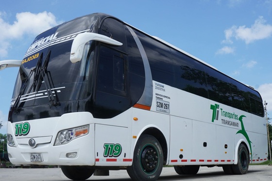 Bus moderno de Transamar
